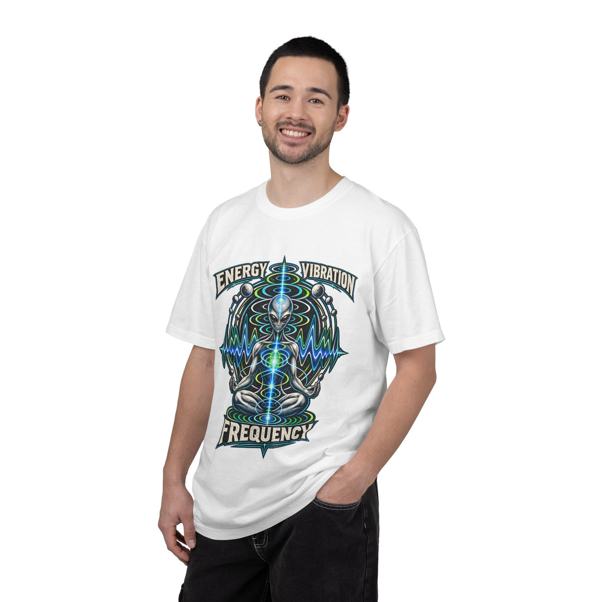 Energy Vibration Frequency Unisex Garment-Dyed Tee